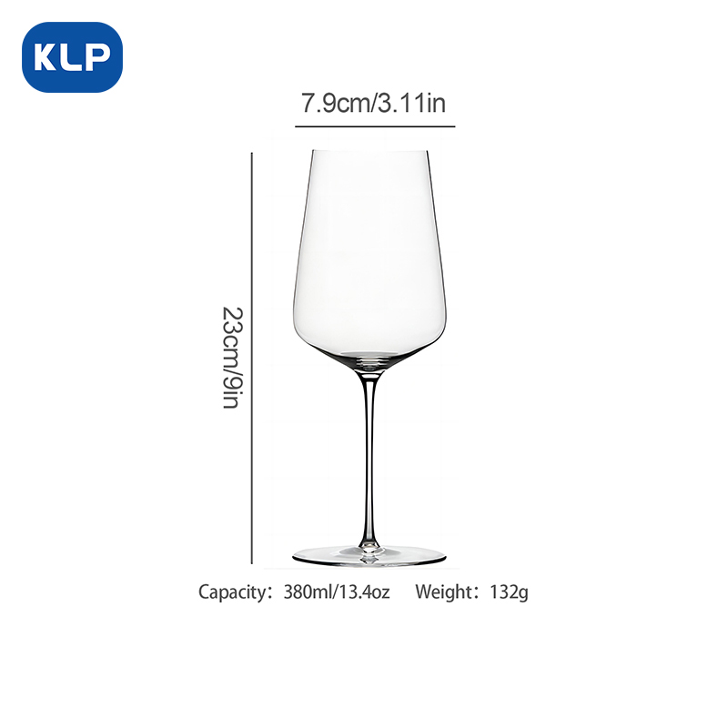 KLP4421 (4) Wine Goblet Glass-12OZ