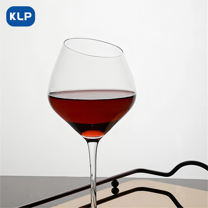 KLP4434 (3) Slanted Wine Glass-17OZ