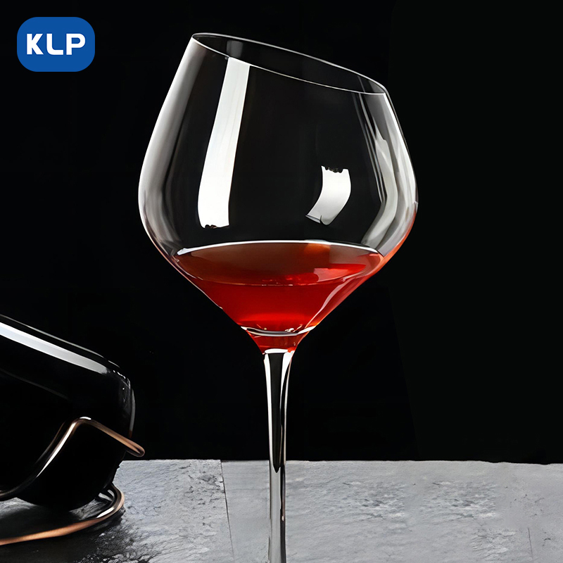 KLP4434 (4) Slanted Wine Glass-17OZ