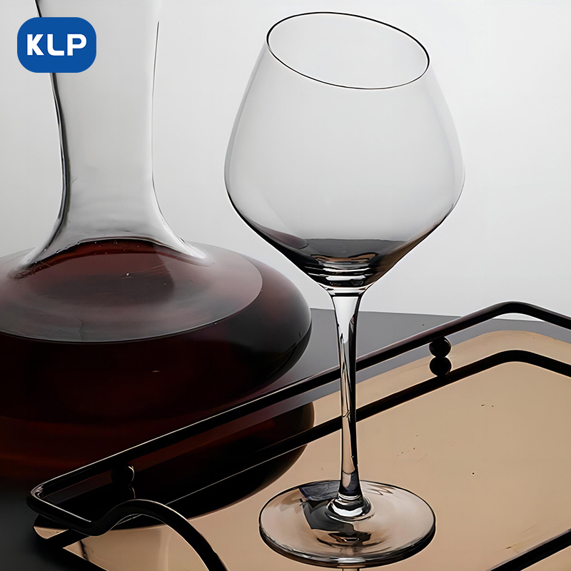 KLP4434 (5) Slanted Wine Glass-17OZ