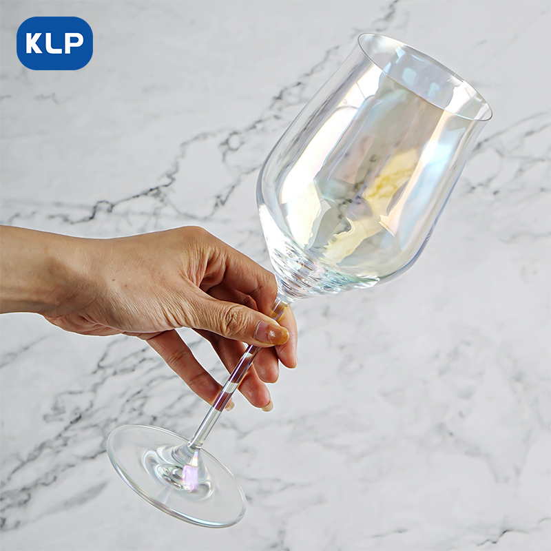 KLP4455 (6)Rainbow Luster Wine Glass-20oz