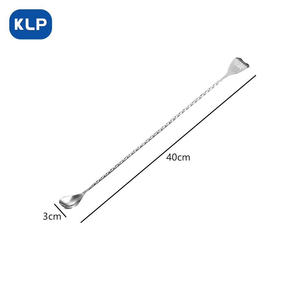 KLP® BARSPOON STAINLESS STEEL 30cm 40cm (3)