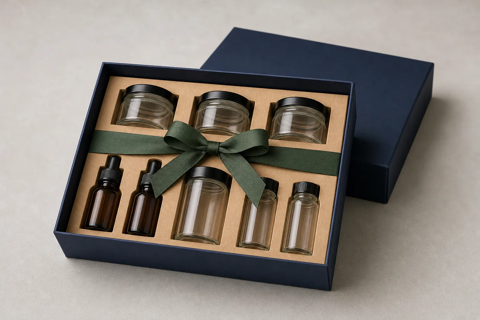 Structural concept image for the Salt & Pepper gift set; not an order photograph.